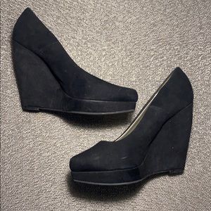 XAppeal Black Wedge Heel
